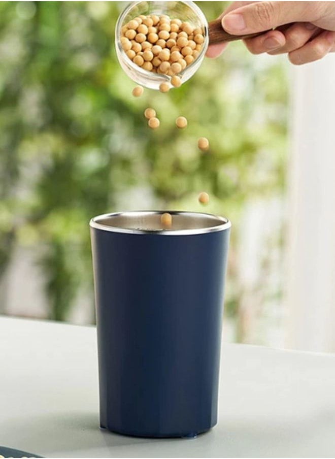 HuHa Electric Kitchen Grinder Mixer - Electric Coffee Grinders for Spices, Seeds, Herbs, and Coffee Beans, Spice Blender and Espresso Grinder, Wet and Dry Grinder Stainless Steel  - Image 3