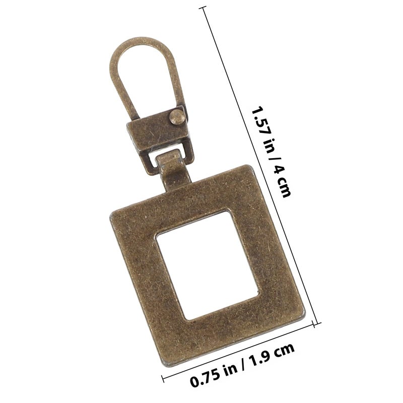 5 Color Detachable Zipper Pulls Replacement Tabs Set for Jackets Bags Shoes and Clothing Repair Kit - Image 3