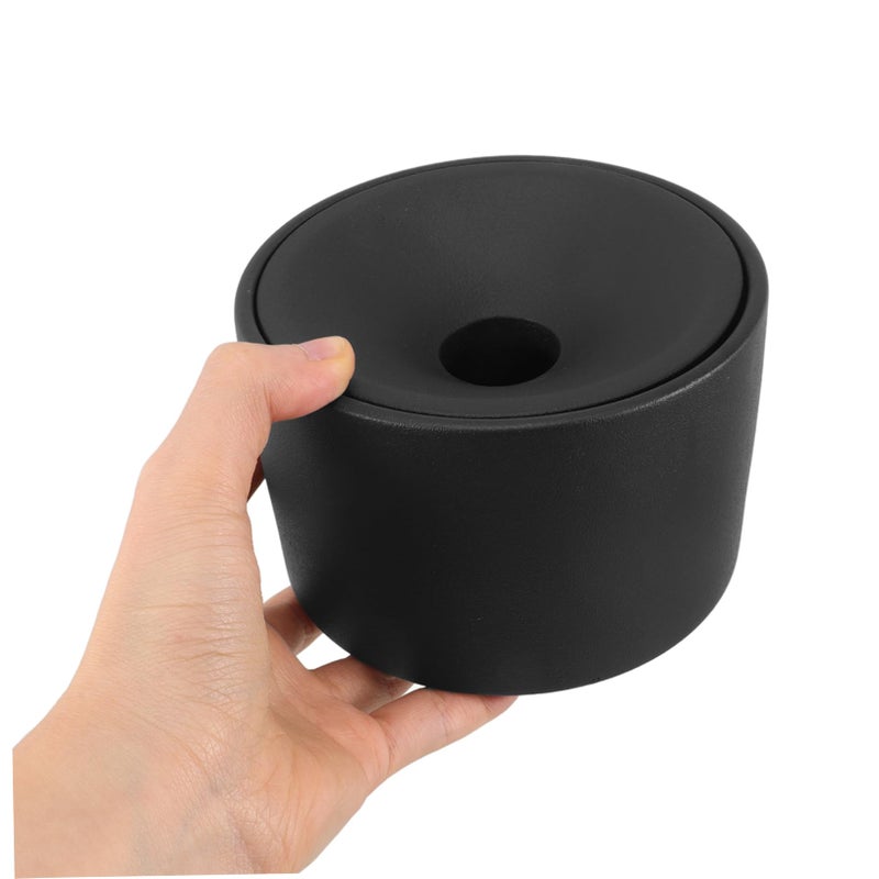 Ceramic Ashtray with Lid High Capacity Windproof Design for Home Office Outdoor Use - Image 4
