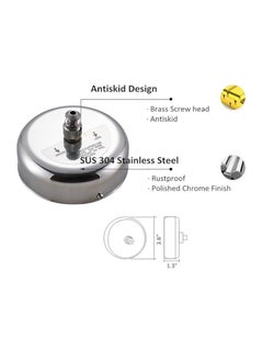 Alissa Portable Duty Indoor and Outdoor Washing Line Retractable Clothesline  with Wall Mount(Silver)  - Image 2