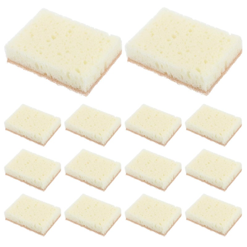 24 Pcs High Foam Kitchen Cleaning Sponges Dual Sided Heavy Duty Non Scratch Scrubbers Rectangular Sponge For Household Dishes - Image 2