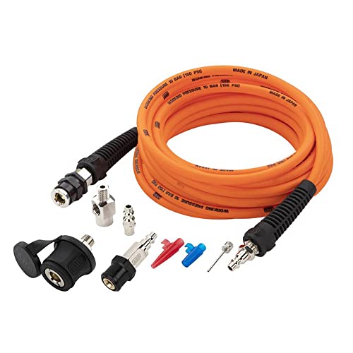 ARB 171302V2 Portable Tire Inflation Kit Includes HighTemperature Air Hose 23 Foot and Redesigned Accessories Kit Quick Fitting for Universal On Board Systems and Air Compressors - Image 1