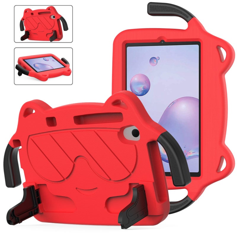 For Sumsung Galaxy Tab A 8.4 2020 T307/T307U Ice Eva Shockproof Hard Pc Tablet Case(Red+Black) - Image 1
