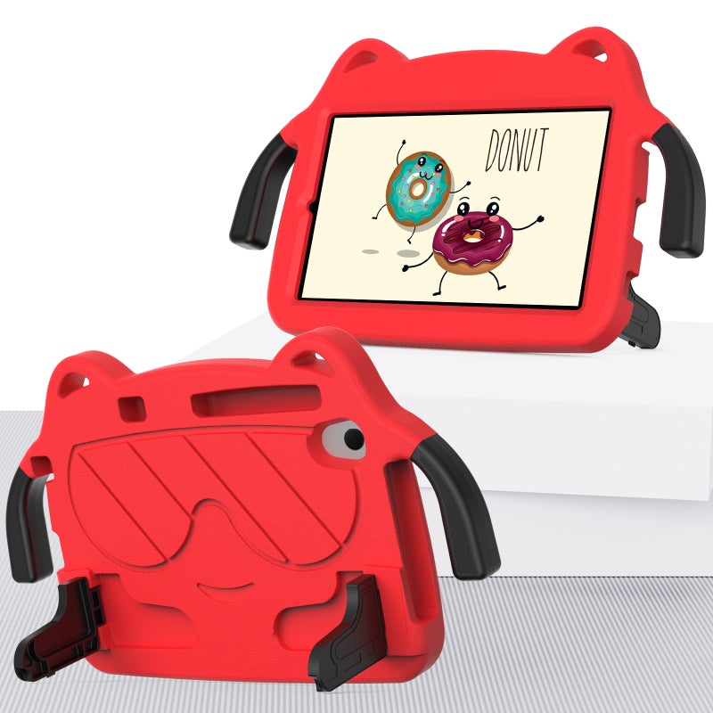 For Sumsung Galaxy Tab A 8.4 2020 T307/T307U Ice Eva Shockproof Hard Pc Tablet Case(Red+Black) - Image 2