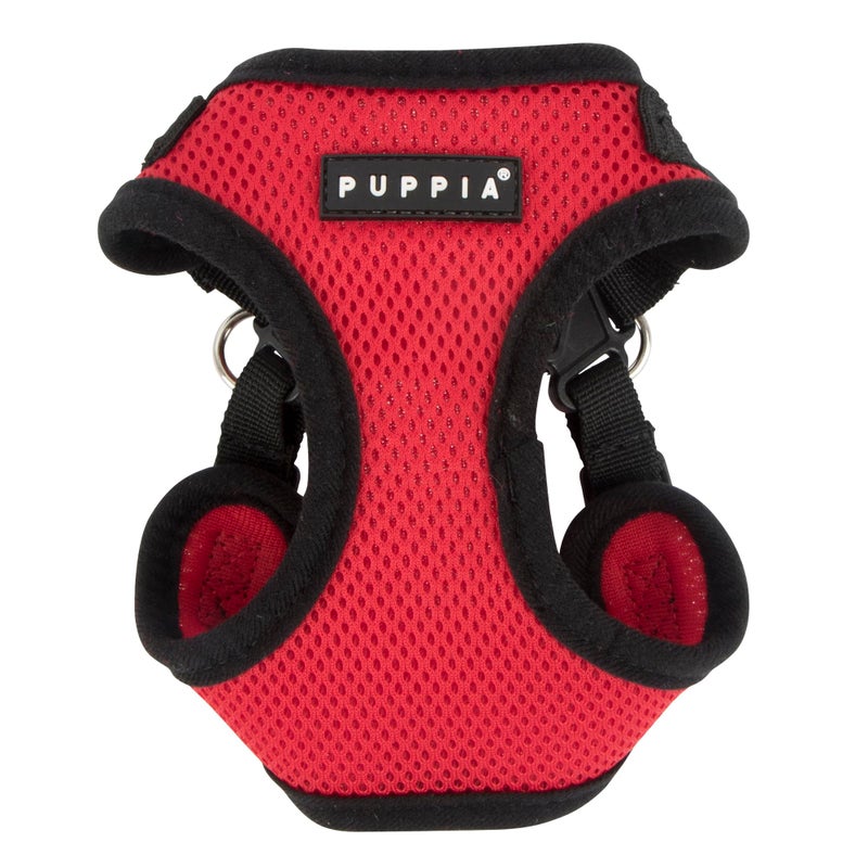 Puppia PARA-HC1533-RD-S Red Soft Harness C Pet-Vest-Harnesses, Small - Image 1