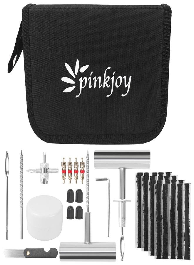 PINKJOY Tire Plug Kit with Plugs 36 Pcs for Car, Motorcycle, ATV, Jeep, Truck, Tractor Flat Tire Puncture Repair Tools - Image 1