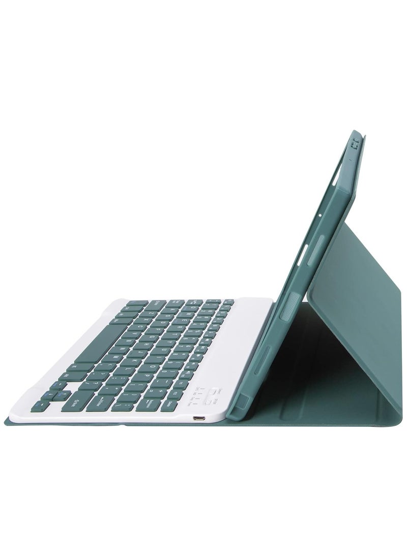 General - Arabic and English Keyboard Case for IPad Air 11 Inch 2024 (Model:A2899;A2900), with Pen Slot and Multi-viewing Angle Bracket,Bluetooth Detachable Keyboard for IPad Air 11 - Image 1