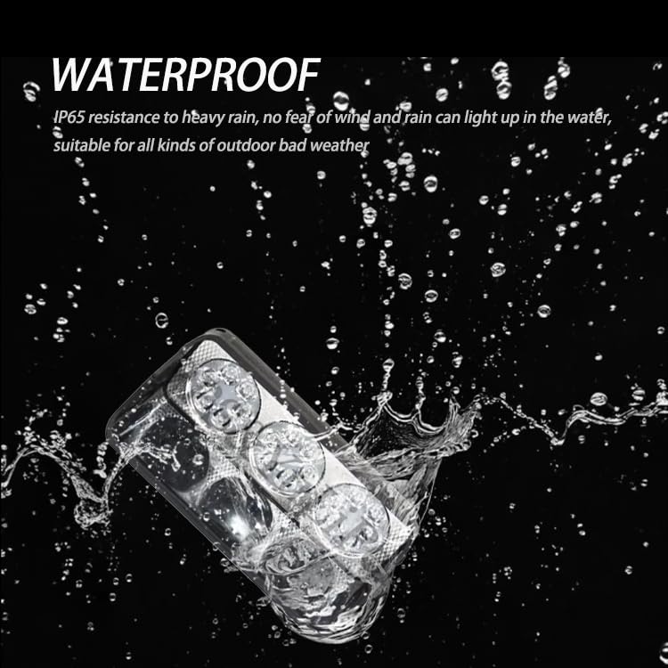 AutoBizarre 12V Car Dash Emergency Warning Strobe Red Blue Flasher Windshield Sucker LED light With Multiple Flashing Modes For All Cars, Emergency Vehicles, etc. (18 LED Red Blue White) - Image 4