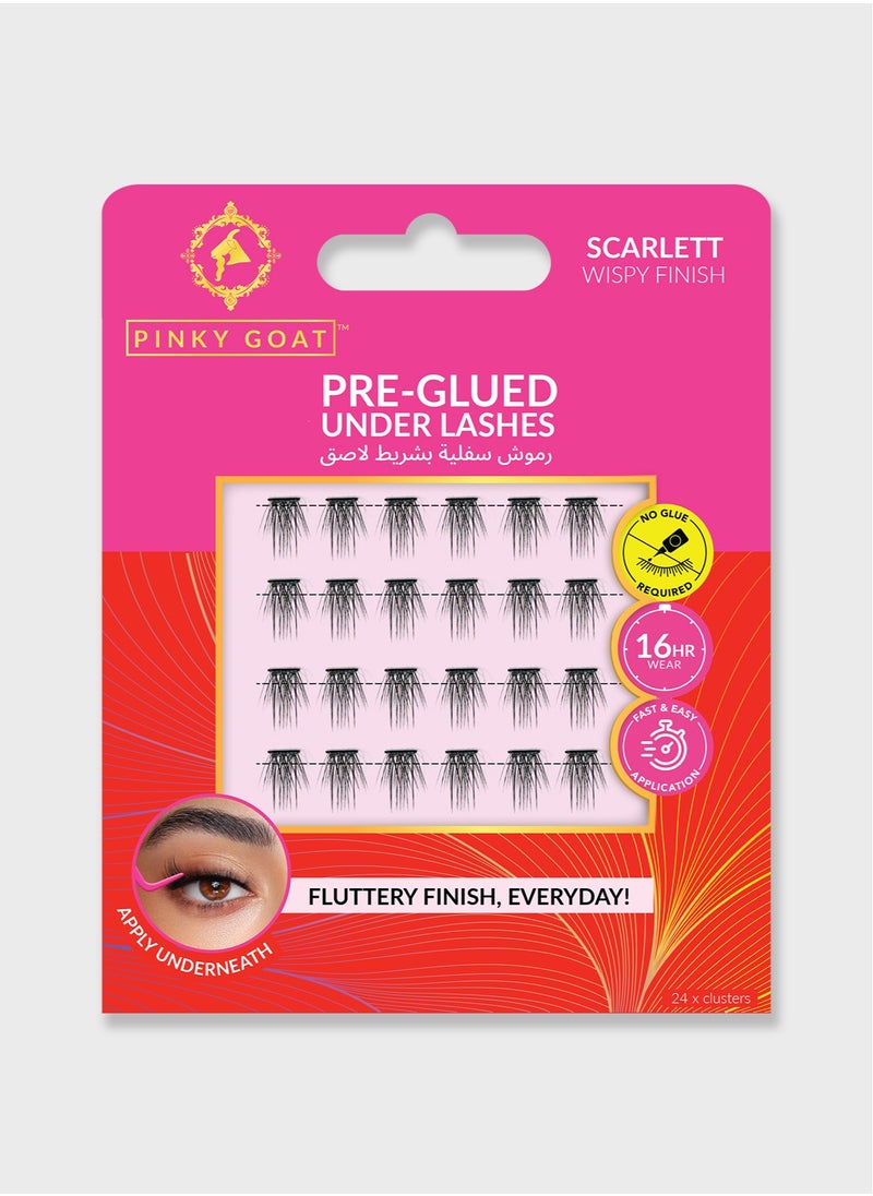 PINKY GOAT - SCARLETT Pre-Glued Under Lashes - Image 1