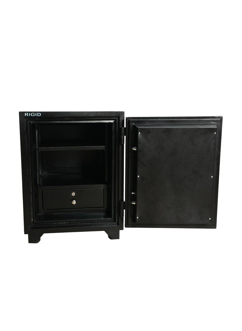 RIGID - RIGID Fire Resistant Steel Safe box 100 kg - Image 1