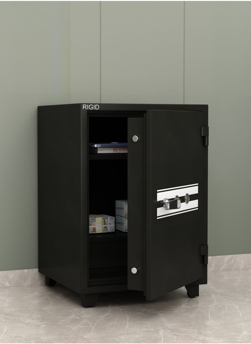 RIGID - RIGID Fire Resistant Steel Safe box 100 kg - Image 1