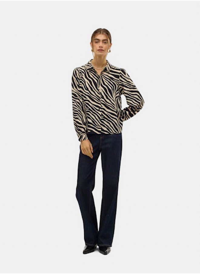 VERO MODA Vmteagan L/S Shirt Wvn Btq Ga  - Image 1