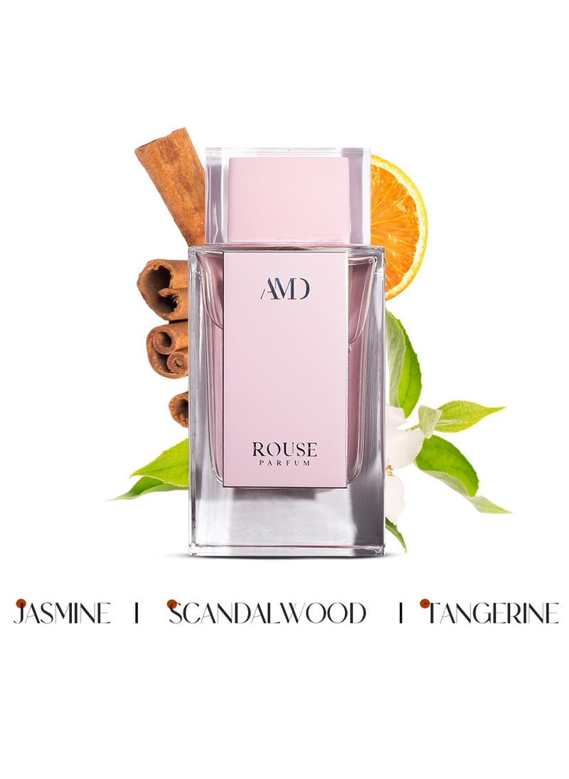 عطور ايه ام دي عطر بينك روز من AMD Perfumes للنساء - أو دو برفيوم، 100 مل  - Image 2
