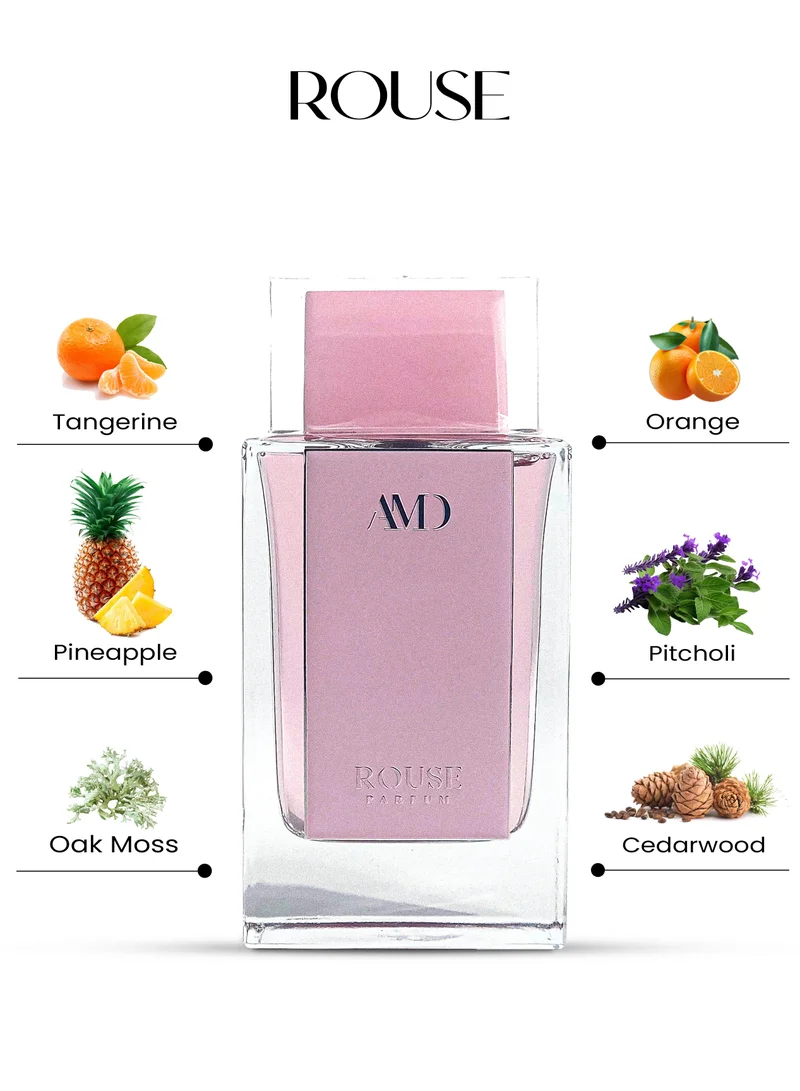 AMD Perfumes  Pink Rouse By AMD Perfumes Women Fragrance EDP 100ml for Women | Best Price UAE