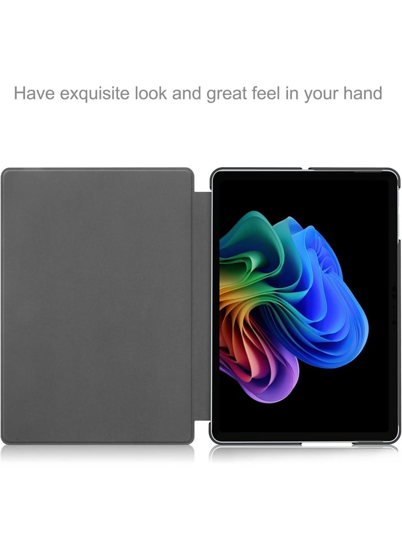 VKL Case Compatible with Microsoft Surface Pro 12 12 Inch (2025),Shockproof Robust Hard Shell Protective Cover with Multi-Angle Stand,Slim Protective Case (Gray) - Image 3