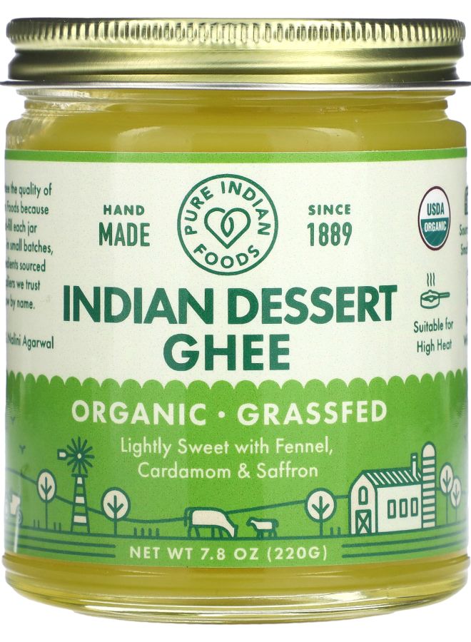Pure Indian Foods Indian Dessert Ghee 7.8 oz (220 g)