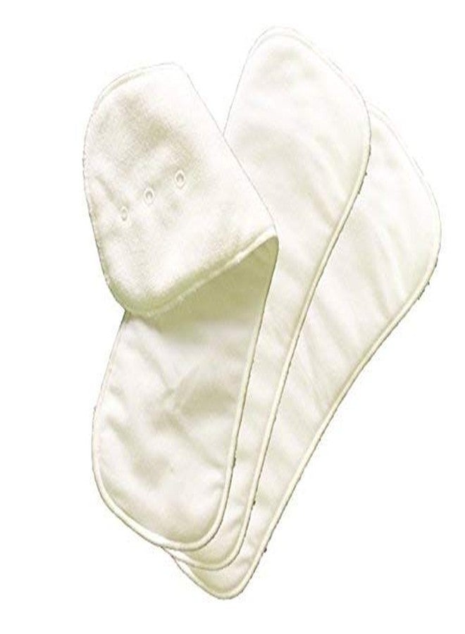 SuperBottoms BASIC Pack of 3 inserts (Soakers) with Dry feel layer on top for BASIC Freesize Adjsutable, Washable and Reusable Cloth Diaper for babies 0-3 Years | Cloth Diaper for babies - Image 1