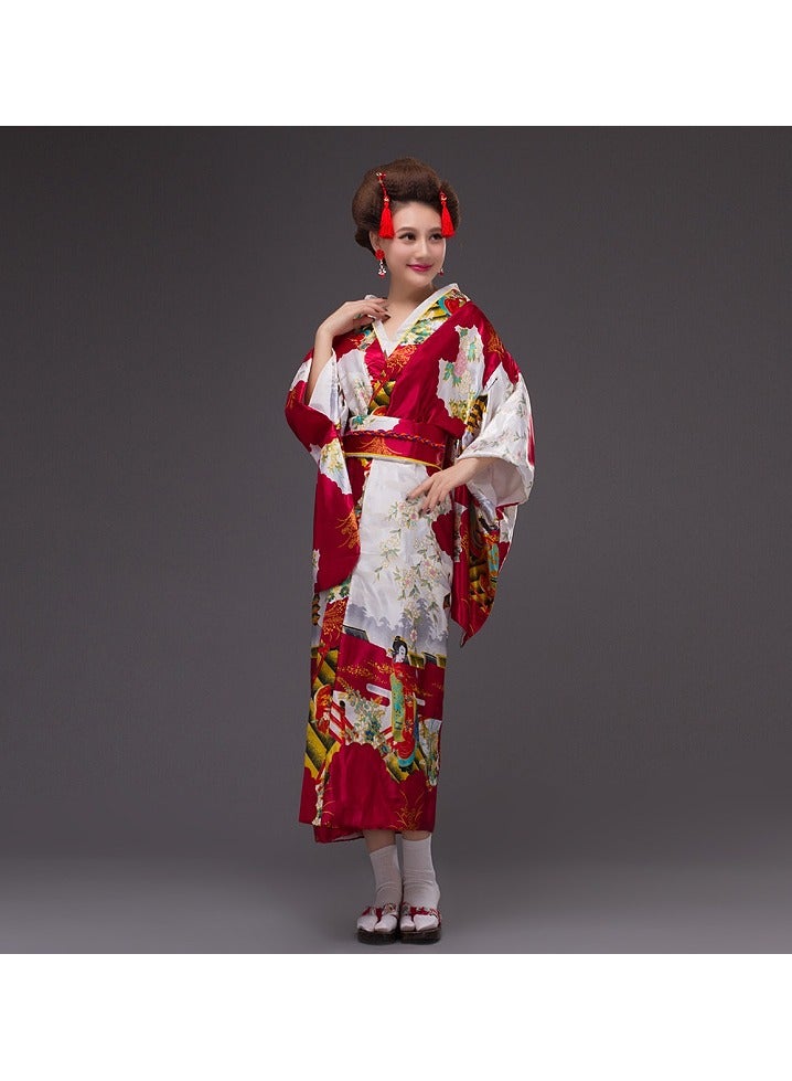 Japanese Traditional Dress And Kimono, For Women's Clothing - Image 1