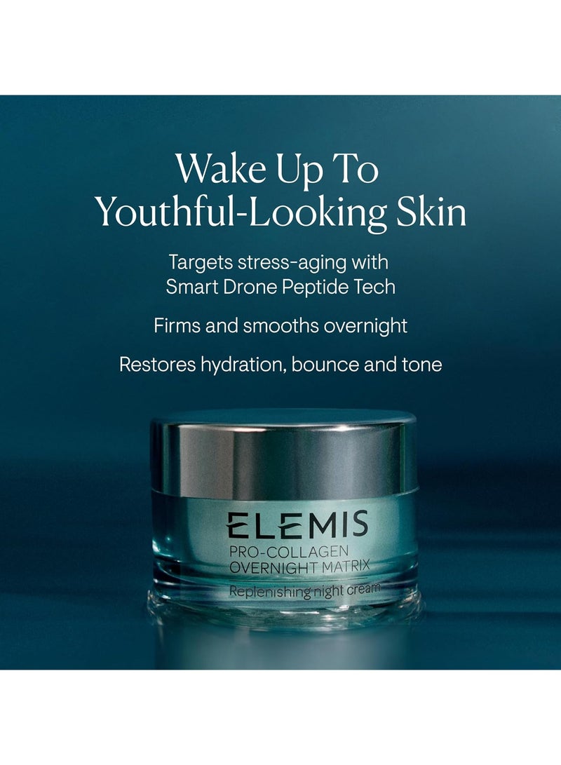 Elemis Pro Collagen Overnight Matrix, Wrinkle Smoothing Night Cream 50 ml, 50 ml - Image 2