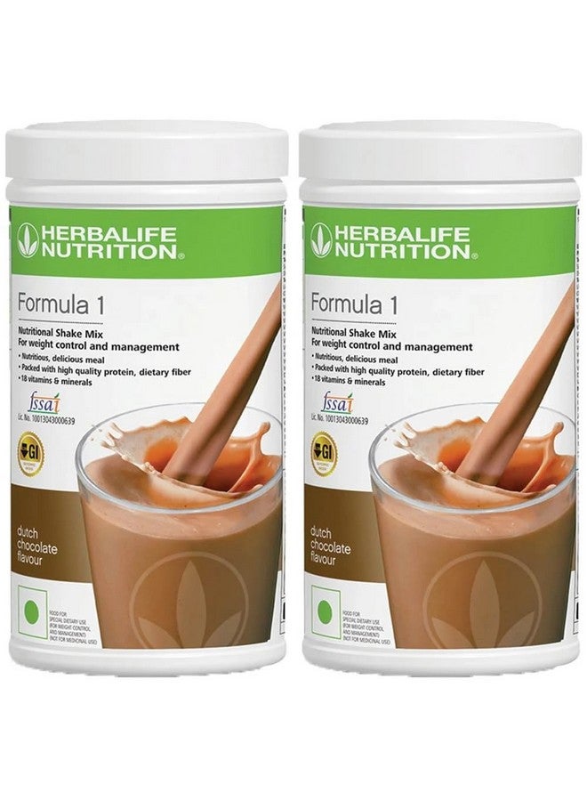 Herbalife Nutrition Formula 1 Nutritional Chocolate Shake (1 Kg) - Pack of 2 - Image 3