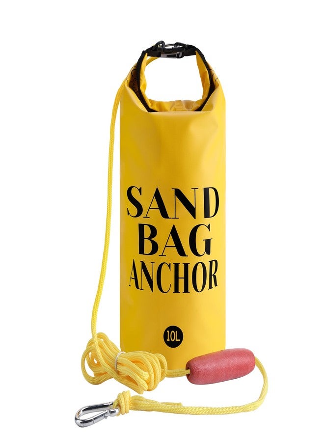 RunNico 10L 500D Sand Anchor for Small Boats,2 in 1 PWC Jet Ski Anchor Kit with Adjustable Buoy,Waterproof Dry Bag for Jet Ski, Kayak, Boat, Watercraft and Canoe - Image 1