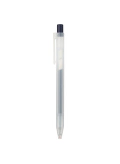 MUJI - 0.5Mm Blue Black Smooth Gel Ink Retractable Ballpoint Pen (10 Pieces)  - Image 1