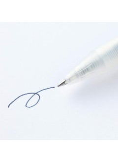 MUJI - 0.5Mm Blue Black Smooth Gel Ink Retractable Ballpoint Pen (10 Pieces)  - Image 2