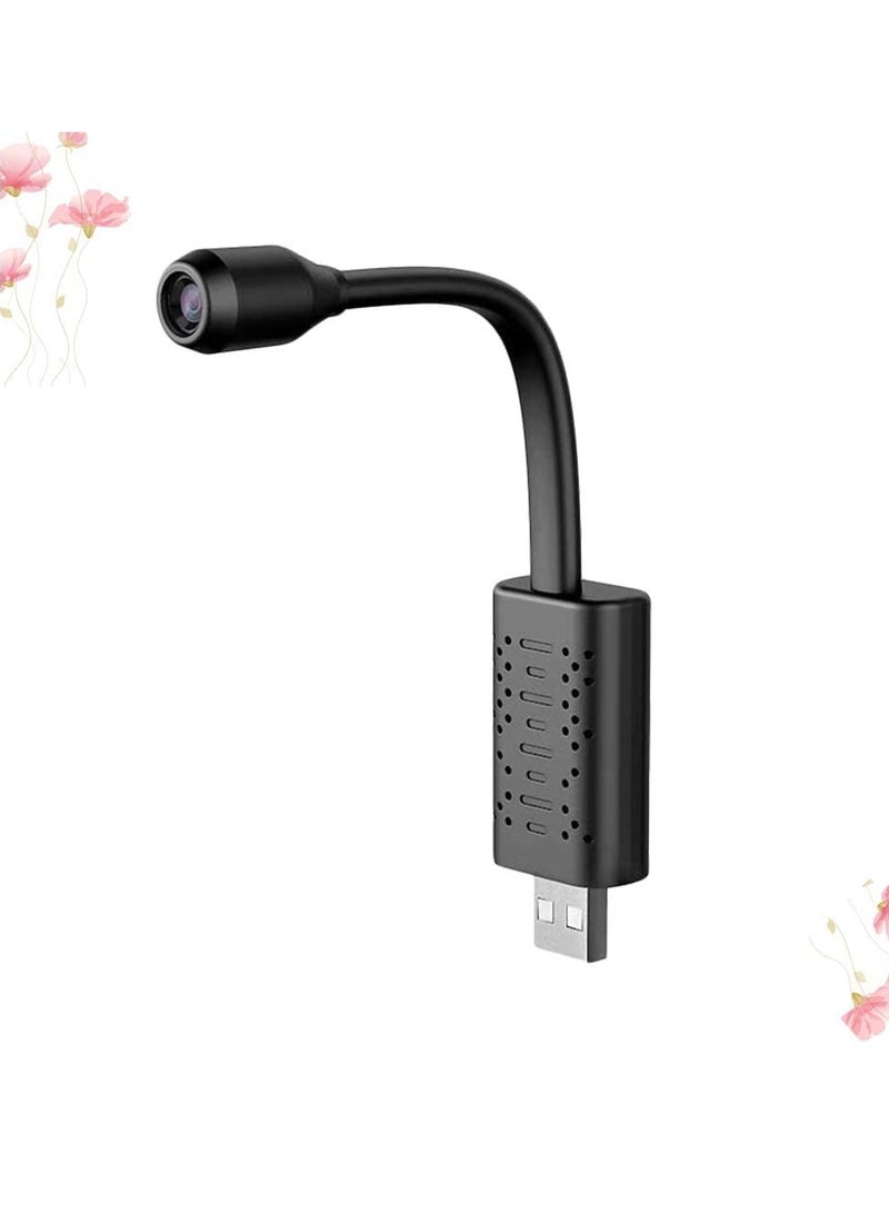 USB Camera Portable Wifi Camera Mini Wireless USB IP Camera Flexible 360 Degree Video Motion Detection Camera (Black) Electronics Small Wireless Camera - Image 2
