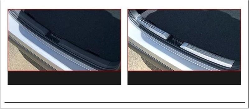 QASULER Rear Scuff Protector for Toyota Yaris - Image 2