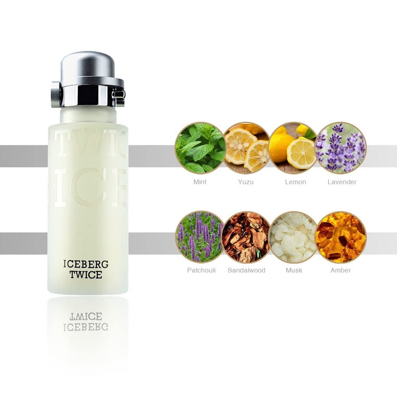 Iceberg Twice By Iceberg For Men. Eau De Toilette Spray 4.2 Ounces - Image 5