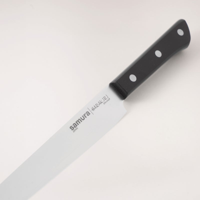 Samura stainless steel slicing knife 7.7inch/196mm, black - Image 2