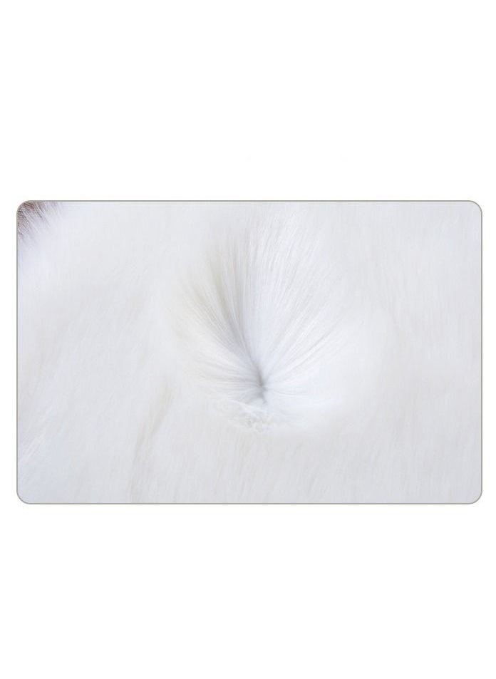 Generic - Super Soft Rabbit Fur Round Living Room Wool Fleece Carpet with Anti Slip Bottom (Size 80CM) - Image 1