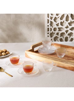 Home Box Ribbed 12-Pice Espresso Cup Set 80 ml  - Image 1