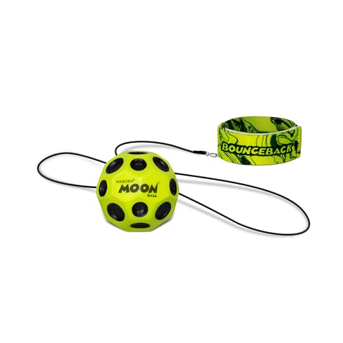 Waboba Bounceback Returning Yellow Moon Ball Hyper Bouncy Balls, Extreme Bounce and Fun, Super High Bouncing Ball for Active Play and Outdoor Games - Image 5