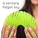 Morf Fidget Sensory Spring Green 3D Slug Spring Toy for Kids Teens and Adults Stretchy Quiet Stress and Anxiety Relief Focus for Play School Work Gifts Great for Classroom Office - Image 4