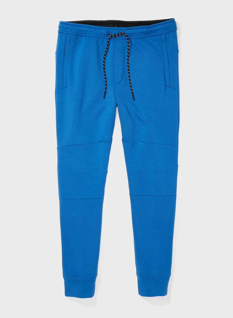 American Eagle Essential Drawstring Cuffed Sweatpants
