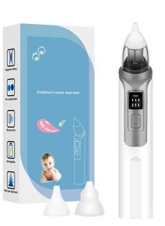 KASTWAVE Baby Nasal Aspirator, Electric Nose Suction Rechargeable Baby Nose Cleaner, Toddlers Booger Mucus Sucker for Toddlers and Newborns, 6 Levels of Suction (grey)  - Image 1