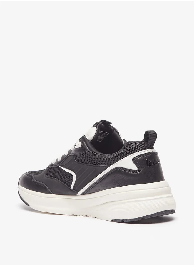 Lee Cooper Mens Textured Lace-Up Sports Shoes