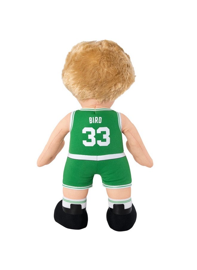 Bleacher Creatures - Boston Celtics Larry Bird 10" Plush Figure - A Legend For Play Or Display - Image 1