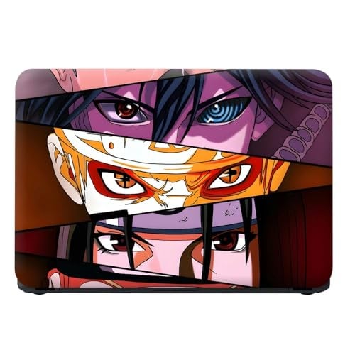 Finearts Full Body Laptop Skin Upto 15.6 inch Sticker Compatible for Dell/HP/Lenovo/Acer/Sony All Laptop Size Upto 14 to 15.6 Inch - Anime Triangle Eye Design - Image 3