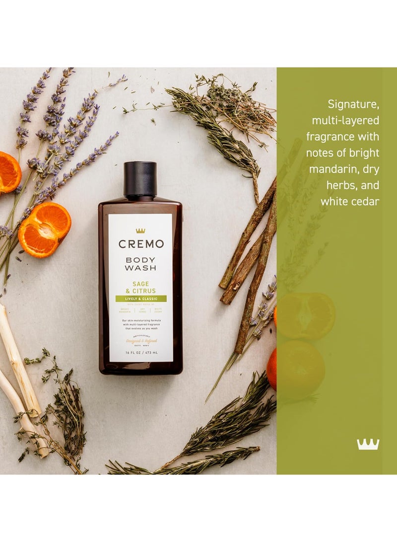 كريمو غسول الجسم لجميع المواسم برائحة المريمية والحمضيات 16 أونصة - Image 2