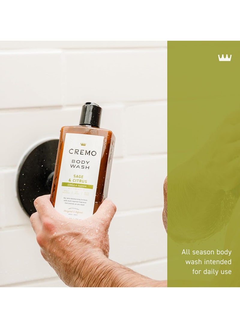 كريمو غسول الجسم لجميع المواسم برائحة المريمية والحمضيات 16 أونصة - Image 3