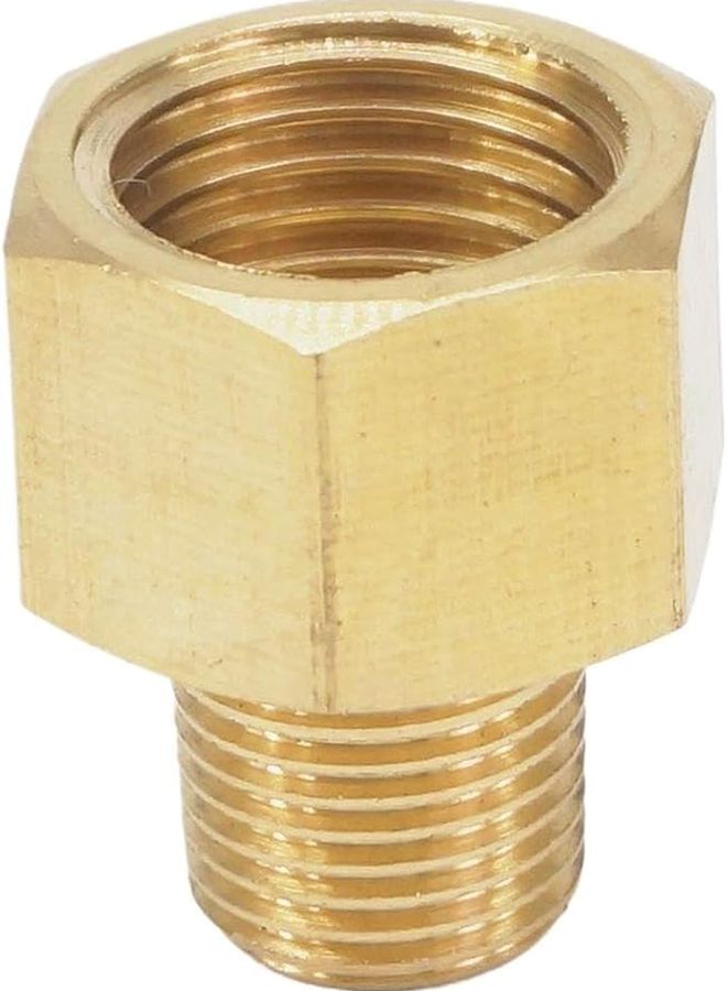 براس 1 8 NPT ذكر إلى 1 4 BSPP أنثى تركيب أنبوب محول لقياس الضغط - Image 3