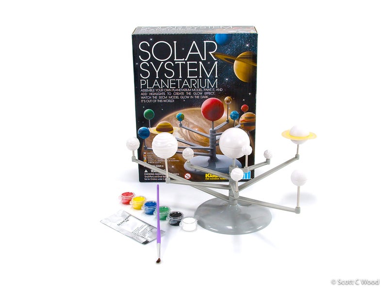 4M Solar System Planetarium - DIY Glow In The Dark Astronomy Planet Model Stem Toys Gift for Kids & Teens, Girls & Boys, Model:3427 - Image 3
