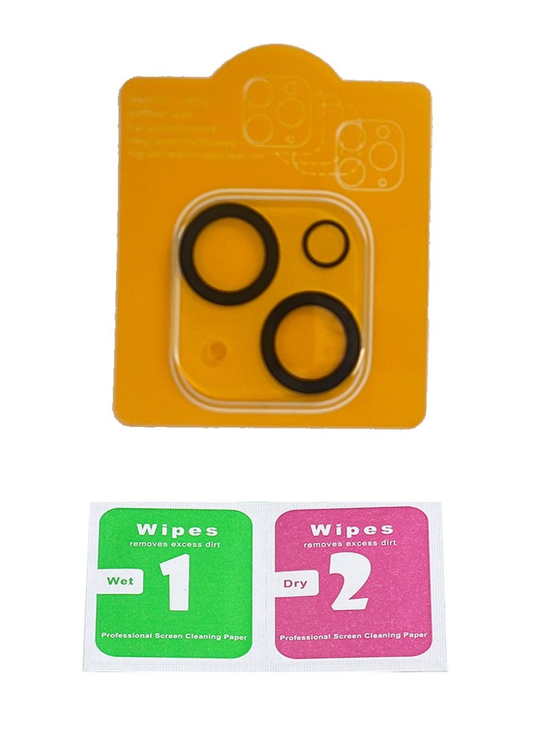 Tempered Glass Camera Lens Protector for iPhone 15, Anti-Scratch Camera Lens Cover No Affect on Night Shots  - Image 2