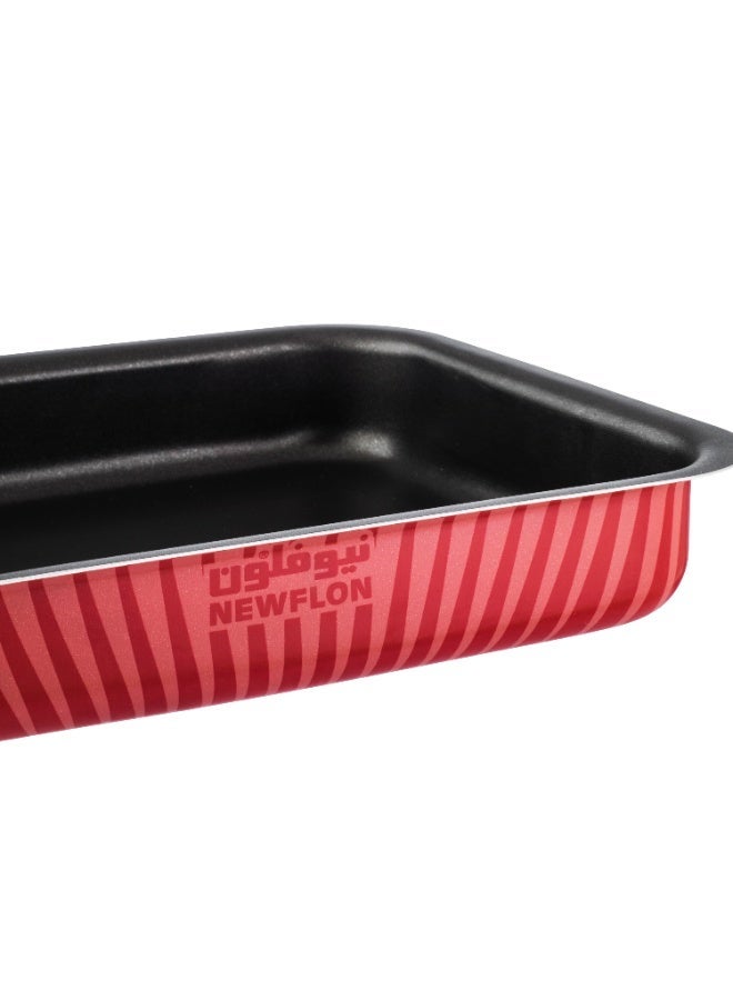 Newfloon 🔥 Neoflon Oven Tray Set – 3 Pieces Non-Stick (20×26 | 24×31 | 30×42 cm) - Image 4