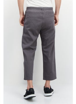 Esprit x Rest and Recreation Men Regular Fit Solid Chino Pants, Grey  - Image 3