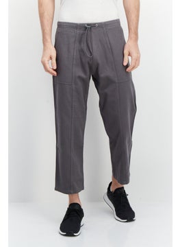 Esprit x Rest and Recreation Men Regular Fit Solid Chino Pants, Grey  - Image 1