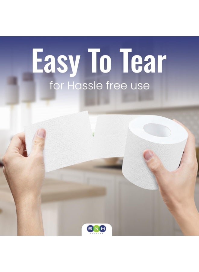 إس إن إتش باكينج مناديل مطبخ منعشة منقوشة، طبقتان، 900 غرام، عبوة من لفة واحدة - Image 3