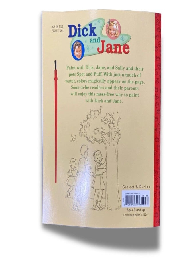 AoneFun Fun with Dick and Jane - Dick and Jane Paint with Water Book - Image 3